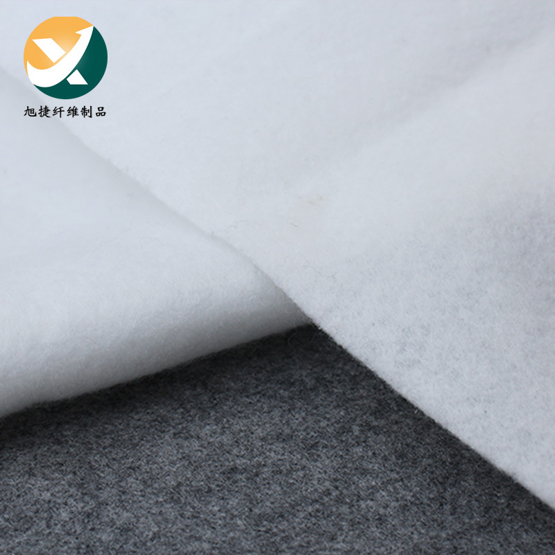 Factory direct supply White needle-punched non-woven cotton multi-functional multi-specification non-woven composite color needle-punched non-woven fabric