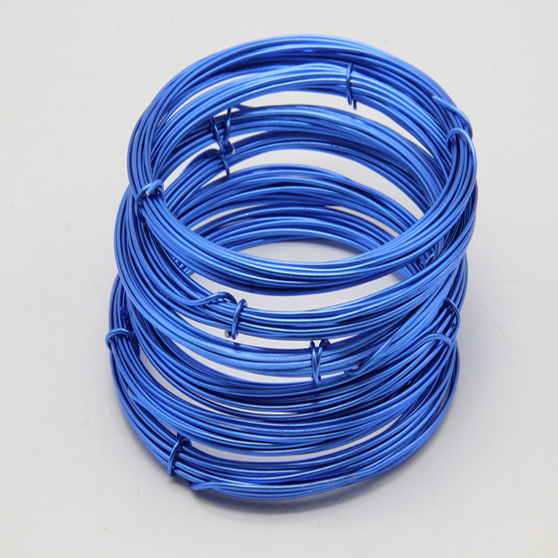 0.6Mm-6.0Mm Bonsai Aluminum Wire Garden Creative Aluminum Wire Aluminum Wire Colored Aluminum Oxide Wire