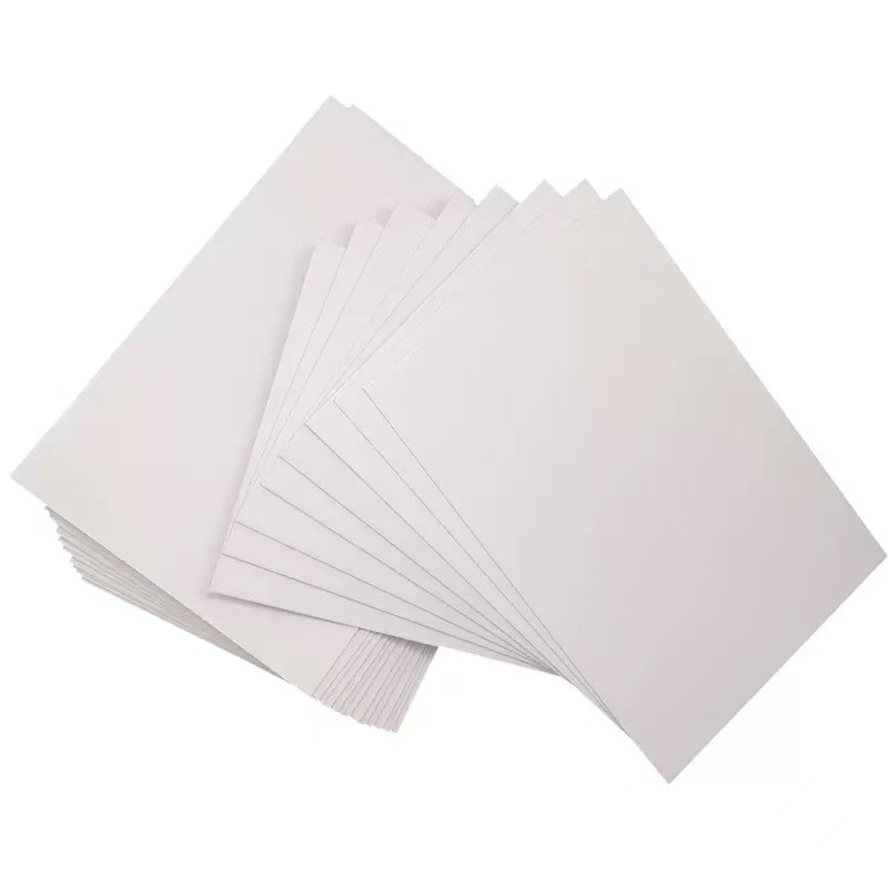 A4 Cardboard Packaging Cardboard Wrapping Paper Clothing Lining Cardboard White Cardboard Right Angle Rounded Corners Various Types of Cardboard
