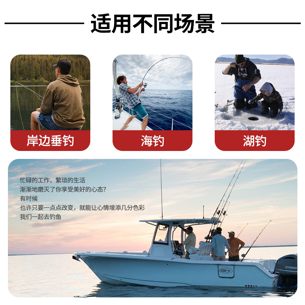 Sonar fishing wired fish finder outdoor supplies fishing gear suitable for sea fishing lake fishing in various scenes