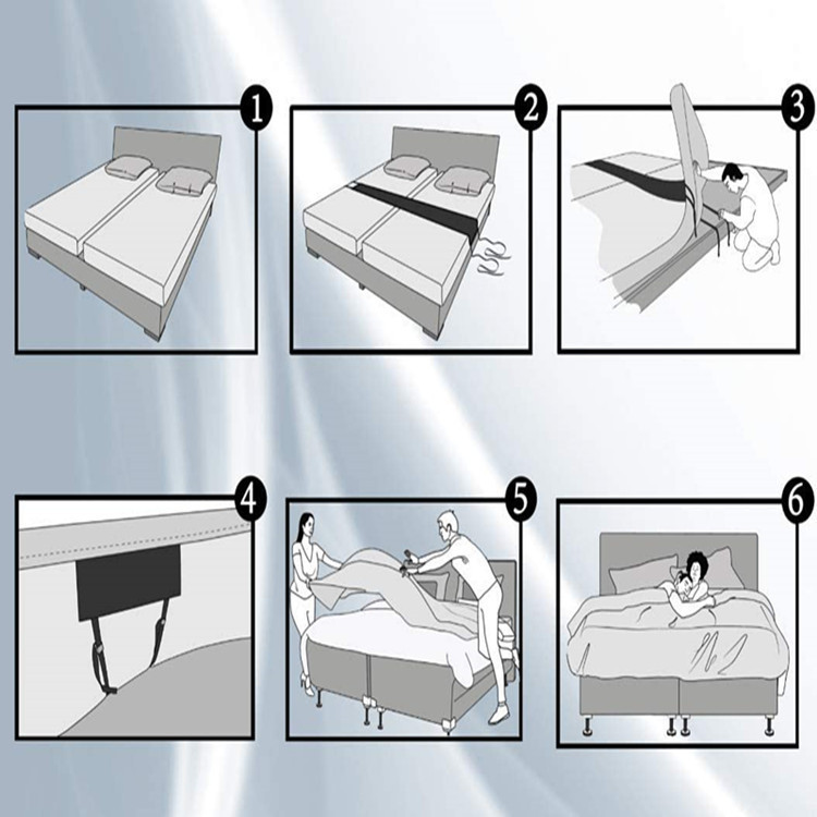 Mattress Connector Bed Bridge Double Bed Bed Bridge Amazon Hot Selling Bed Bridge Bed Seam Plug