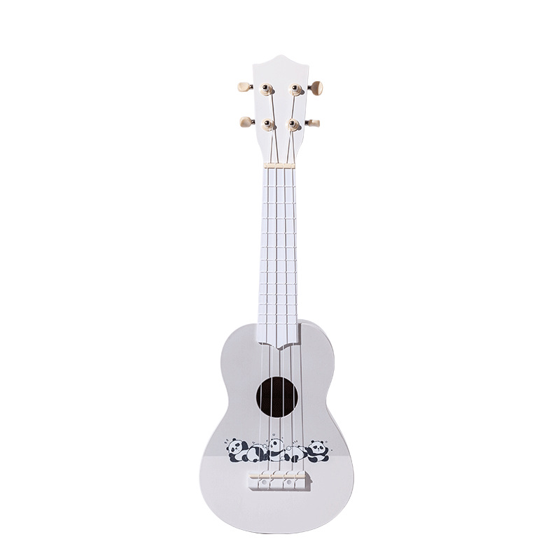 YouCreary Beginners Male and Female Students High-value Beginner-level Musical Instruments Self-study Little Guitar Cute Cartoon Figure Little Panda
