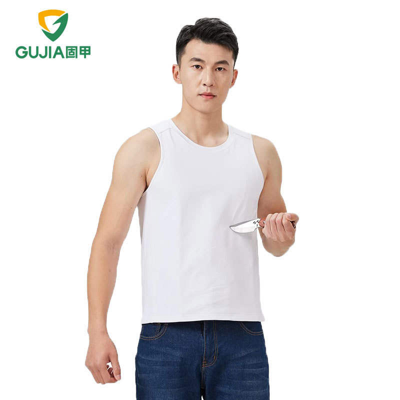 Soft Armor Stab-Proof Vest, Close-Fitting Stab-Proof Vest, Level 5 Anti-Cut Vest, Duty Casual Training T-Shirt, Men's Anti-Sword Vest