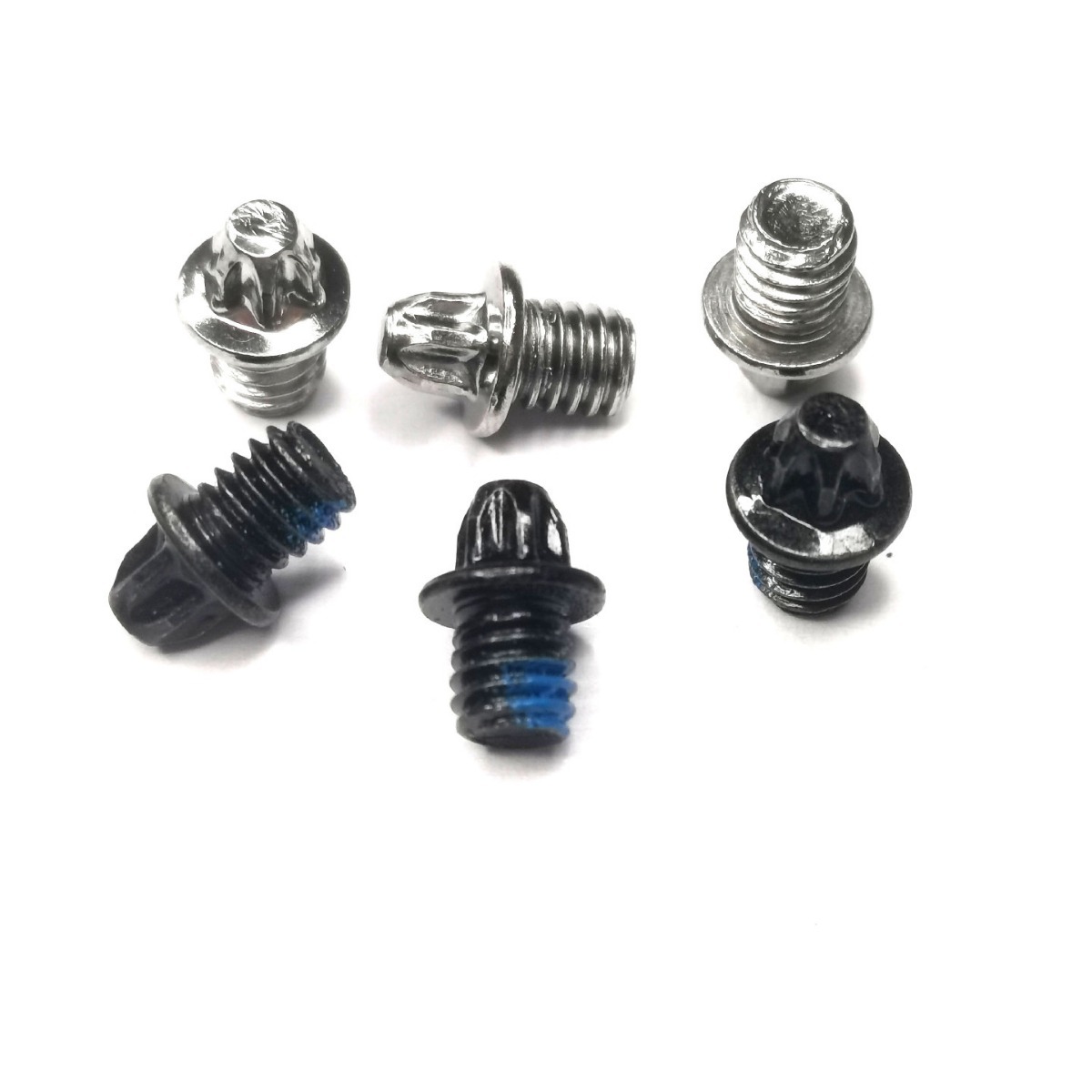 Bicycle Pedal Anti-Slip Foot Pegs Pedal Accessories Anti-Slip Nails Cross-Shaped Screws Aluminum Alloy Pedal Pegs in Stock