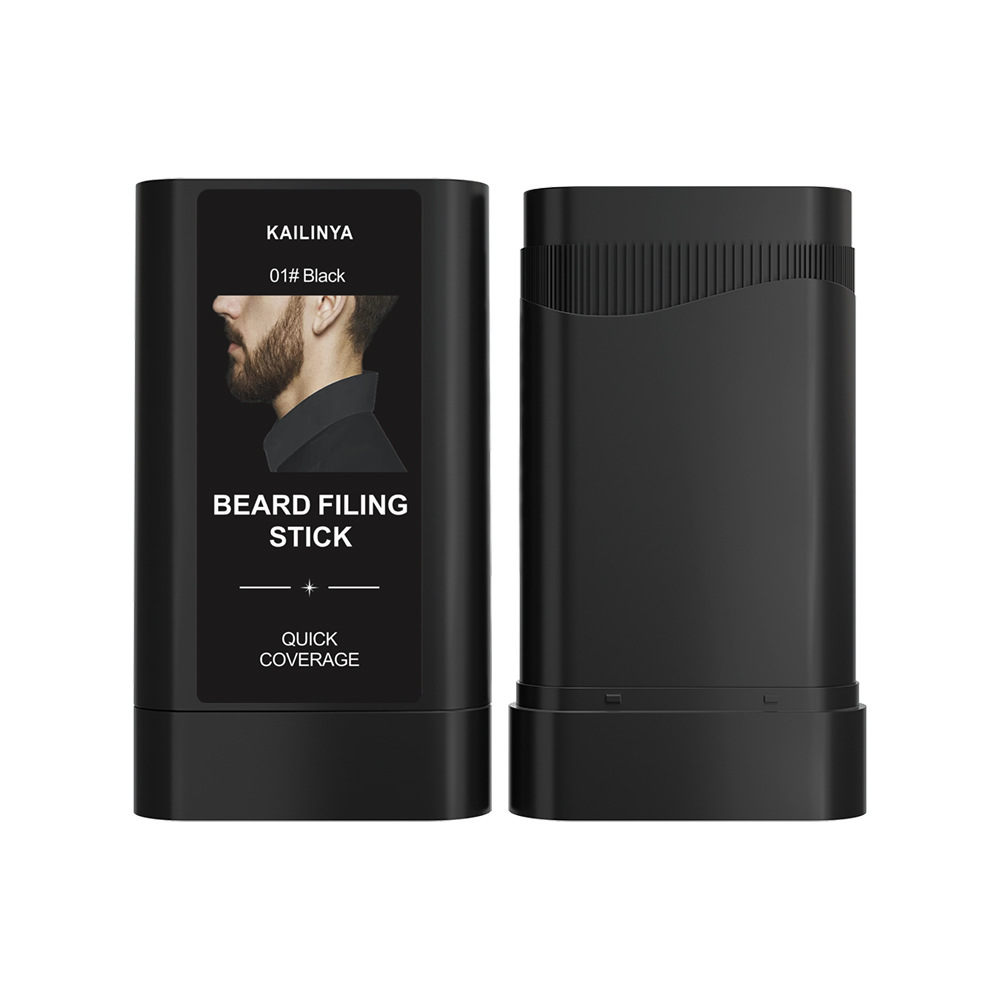 Men's Beard Color Filling Stick Natural Modification Thick Hair Waterproof Sweat-proof White Hair Color Cross-border Foreign Trade