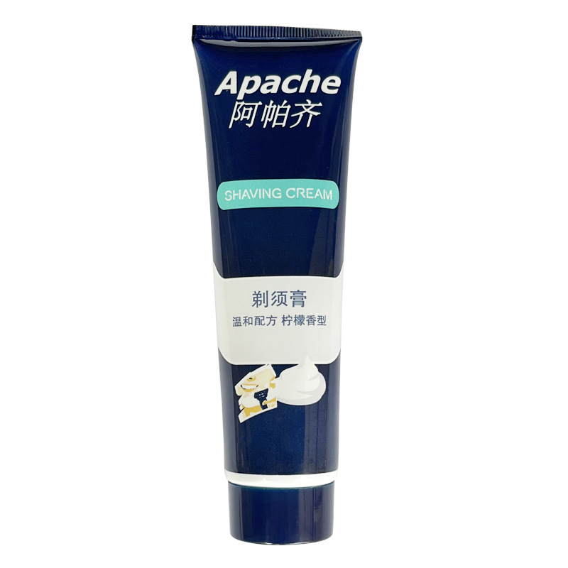 Apazzi men's shaving bubble shaving gel gel shaving foam softening shaving cream whiskers lemon cologne