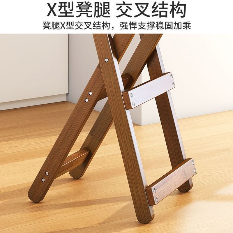 High Stool Bamboo Round Stool Household Stool Dining Stool Simple Adult Commercial High Stool Bar Chair Amazon