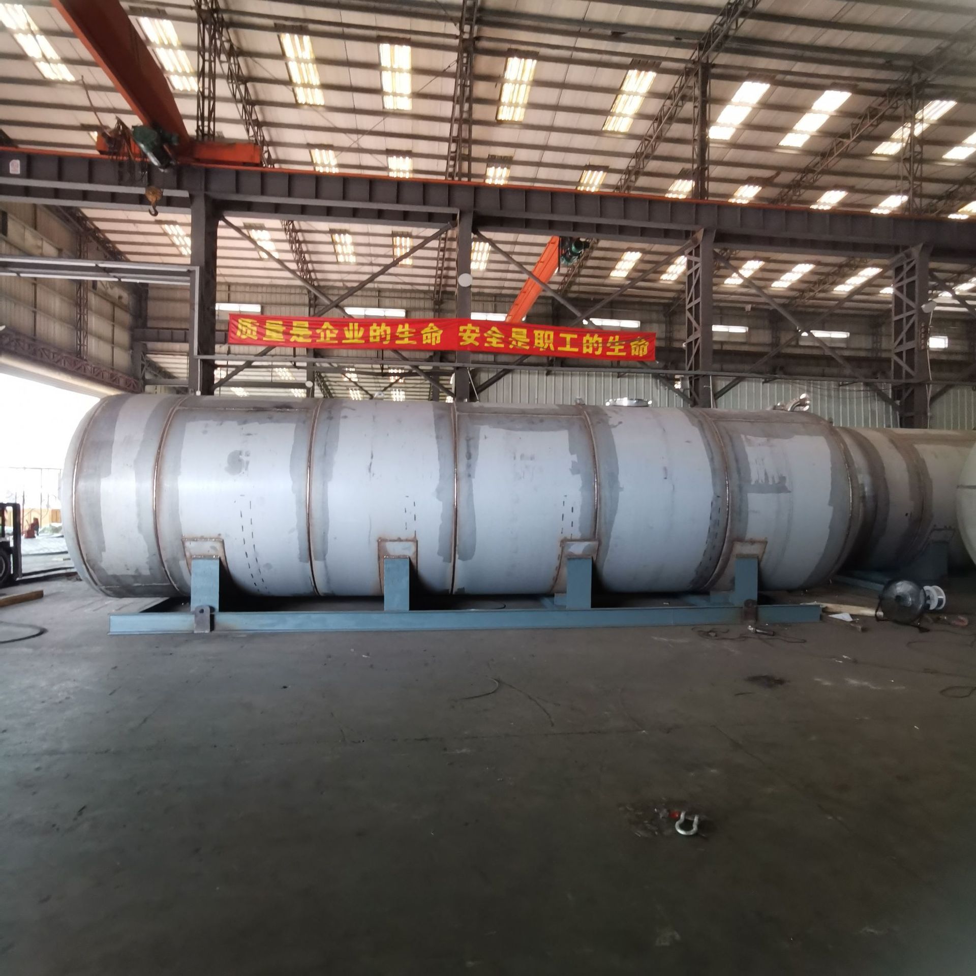 【Large 304 Export-Grade Stainless Steel Storage Tank】Food-Grade Raw Material Horizontal Tank Industrial Container Oil Tank Manufacturer