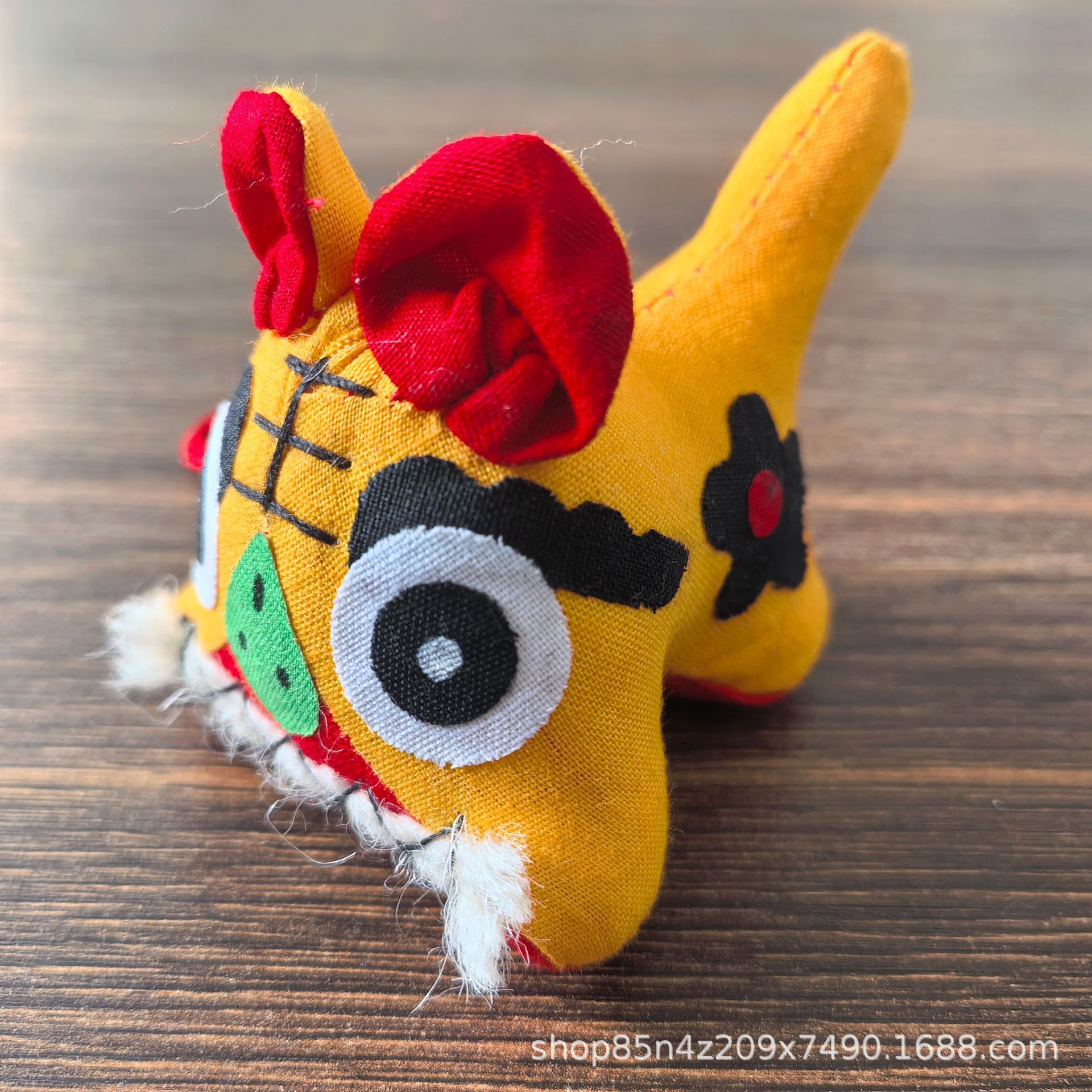 Ручная работа Тигр из ткани Подвеска Китайский стиль Однотонная В наличии