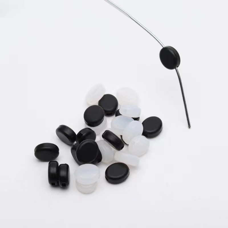 Овальные нескользящие накладки для очков, силиконовые, ушные крючки