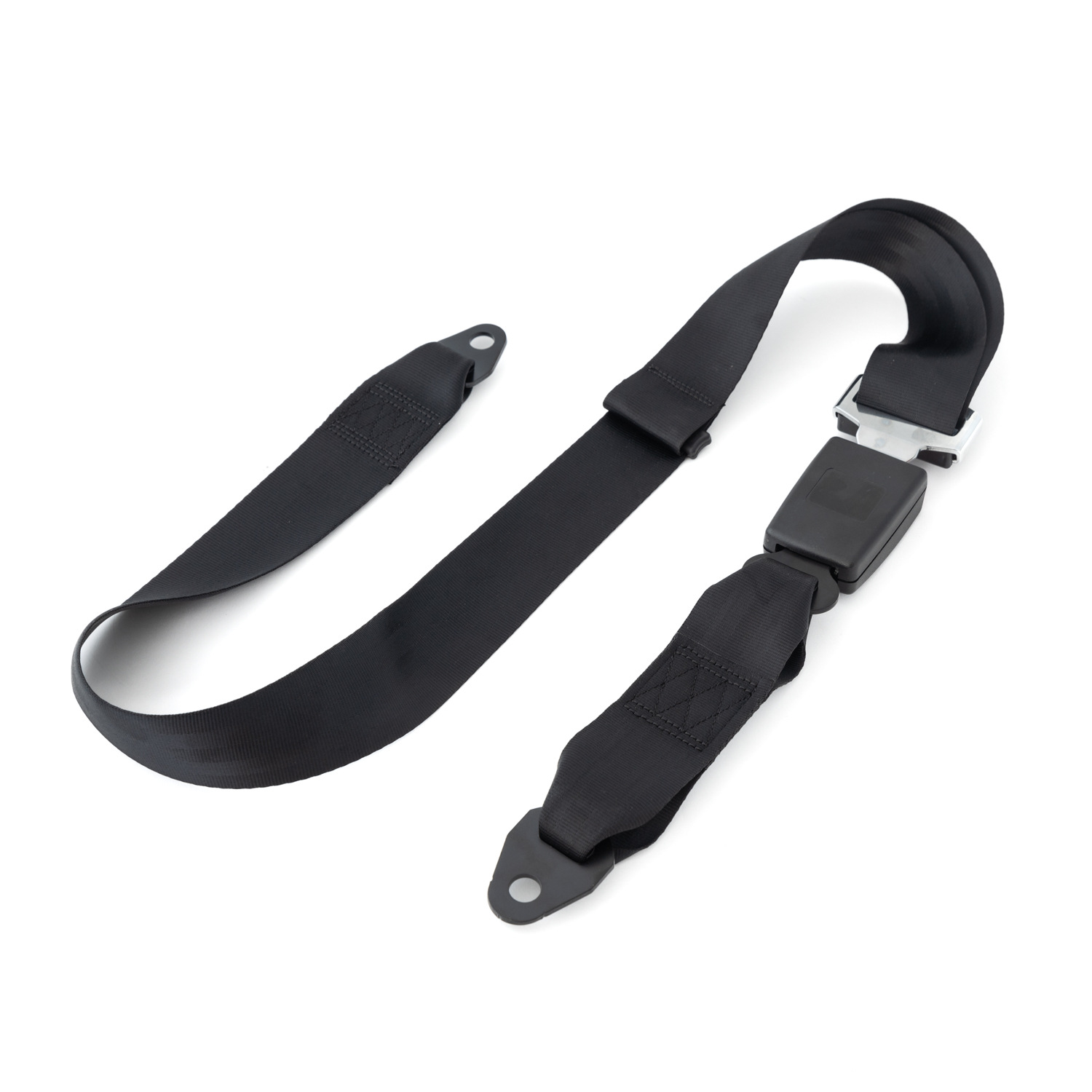 Manufacturer Custom Two-Point Car Seat Safety Belts for Vans and Trucks, Safety Belts for Buses and School Buses