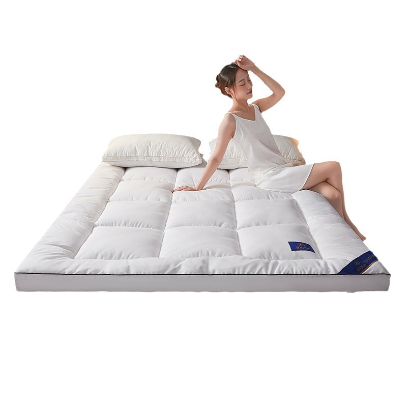 Down Mattress Hilton Five-Star Hotel Thickened Tatami Mattress Double Home Student Dormitory Soft Mattress