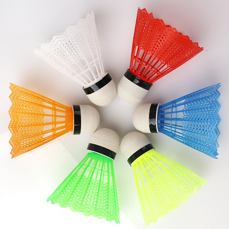 Eva Rainbow Ball Plastic Durable Badminton Ball Colorful Children's Elastic Lightweight Strong Bounce