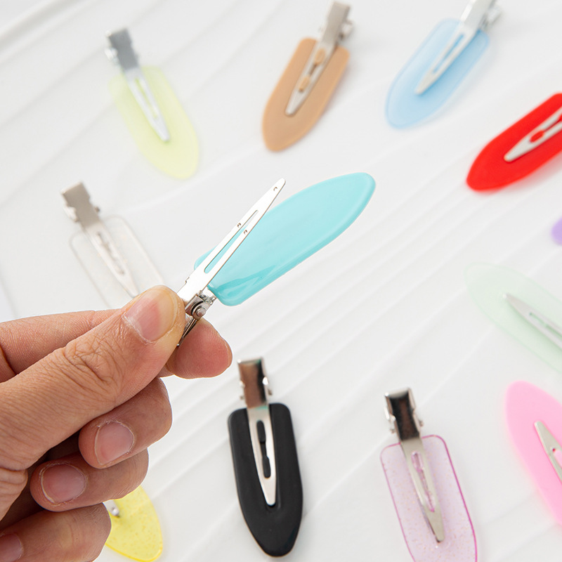 Internet Celebrity Ing's Same Style Hairpin Bangs Seamless Clip Japanese Style Korean Style Hairpin Skateboard Clip Side Clip Headdress Duckbill Clip