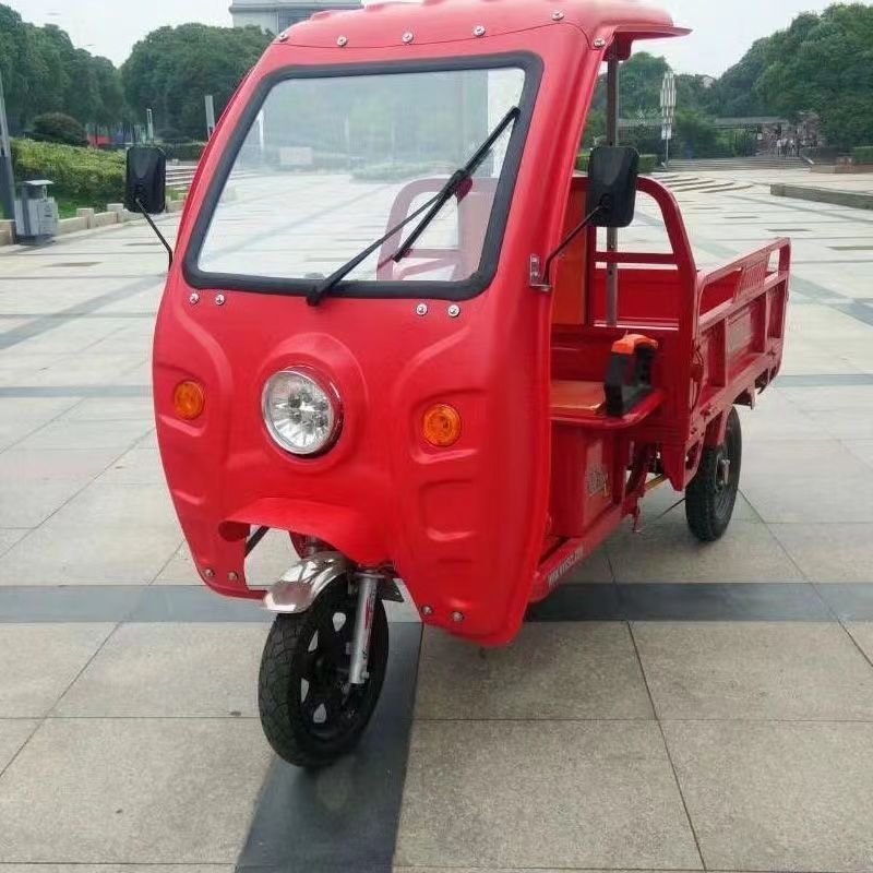 Electric Vehicle Tricycle Truck Mountainous Area New Agricultural Heavy-Duty Battery Truck Pull Truck Shed Express Freight