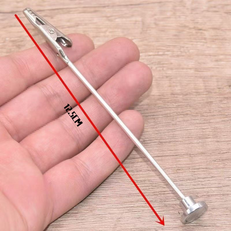 New Universal Magnetic Base Camping Mosquito Coil Holder Incense Clip Sandalwood Mosquito Coil Indoor Moxa Stick Clip Outdoor Mosquito Repellent