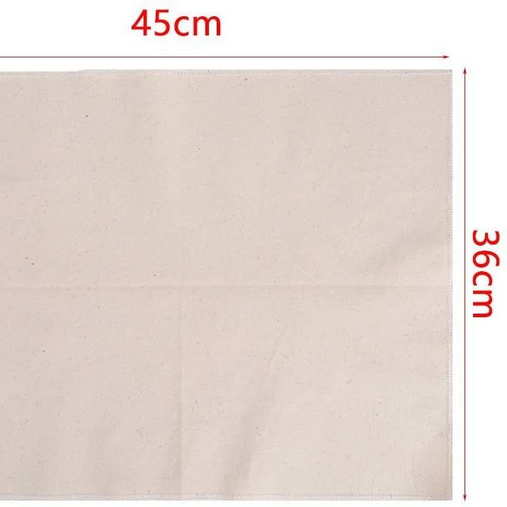 Fanmei cotton canvas bread cloth cotton linen linen dough fermentation cloth bread basket lining cotton tablecloth anti-scratch cloth
