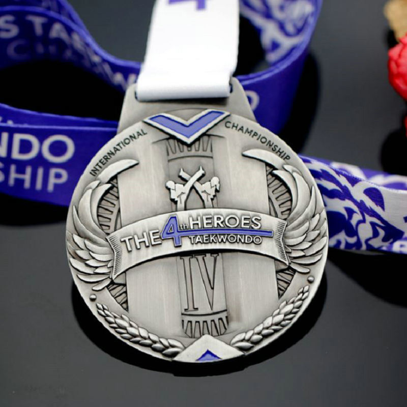 Customized Metal Medals for Student Sports Games, Marathon Running Tags, Custom-Made School Company Prizes and Medals