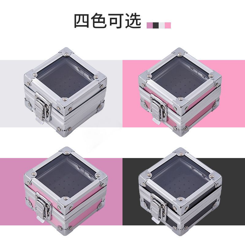 Cross-border Nail Polishing Head Storage Box Portable Tool Box Desktop Finishing Storage Rack Toolbox Jack Display Rack