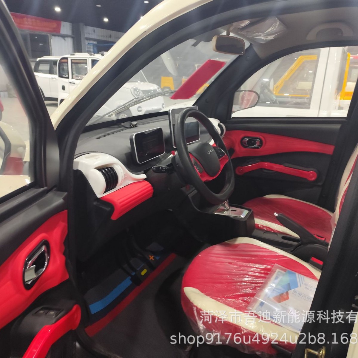 New Energy Electric Vehicle for Adult Household Use, Electric Car with Heating and Cooling Air Conditioner, Dual-Use Oil and Electricity, Foreign Trade Export Electric Vehicle