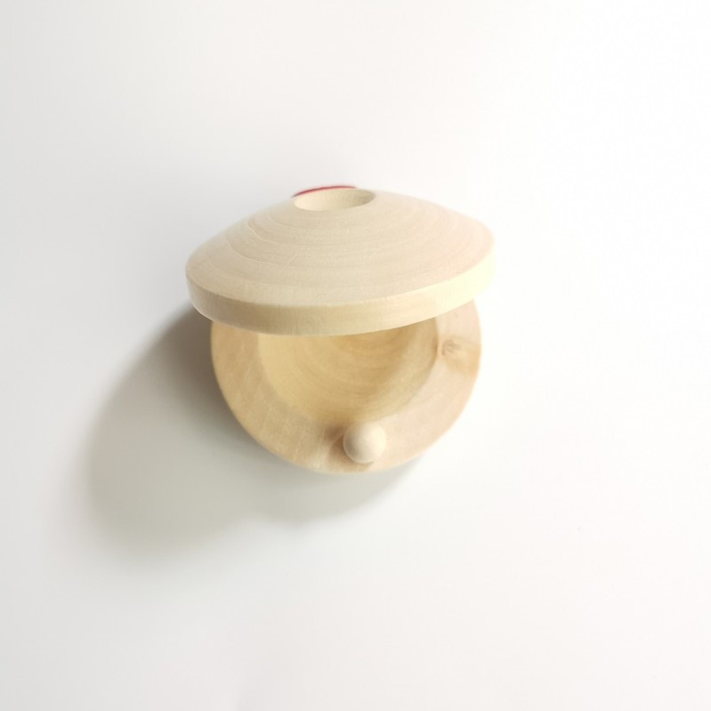 Orff Early Education Musical Instruments Round Dance Board Cantiboard Spot Wholesale Wooden Cantiboard Children's Percussion Instrument Log Factory