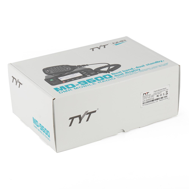 Tyt Md-9600 Vehicle-Mounted Digital Vehicle-Mounted Digital-Analog Dual-Purpose Uv Two-Segment Digital Vehicle-Mounted Dmr Radio Gps