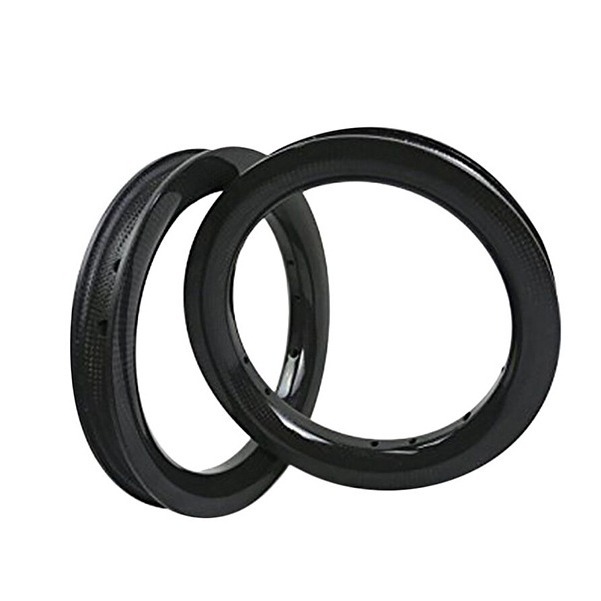 Carbon Fiber Wheelset for Sliding Scooter 12inch Ultralight Double Layer Carbon Fiber Circle Buggy Bike Rims