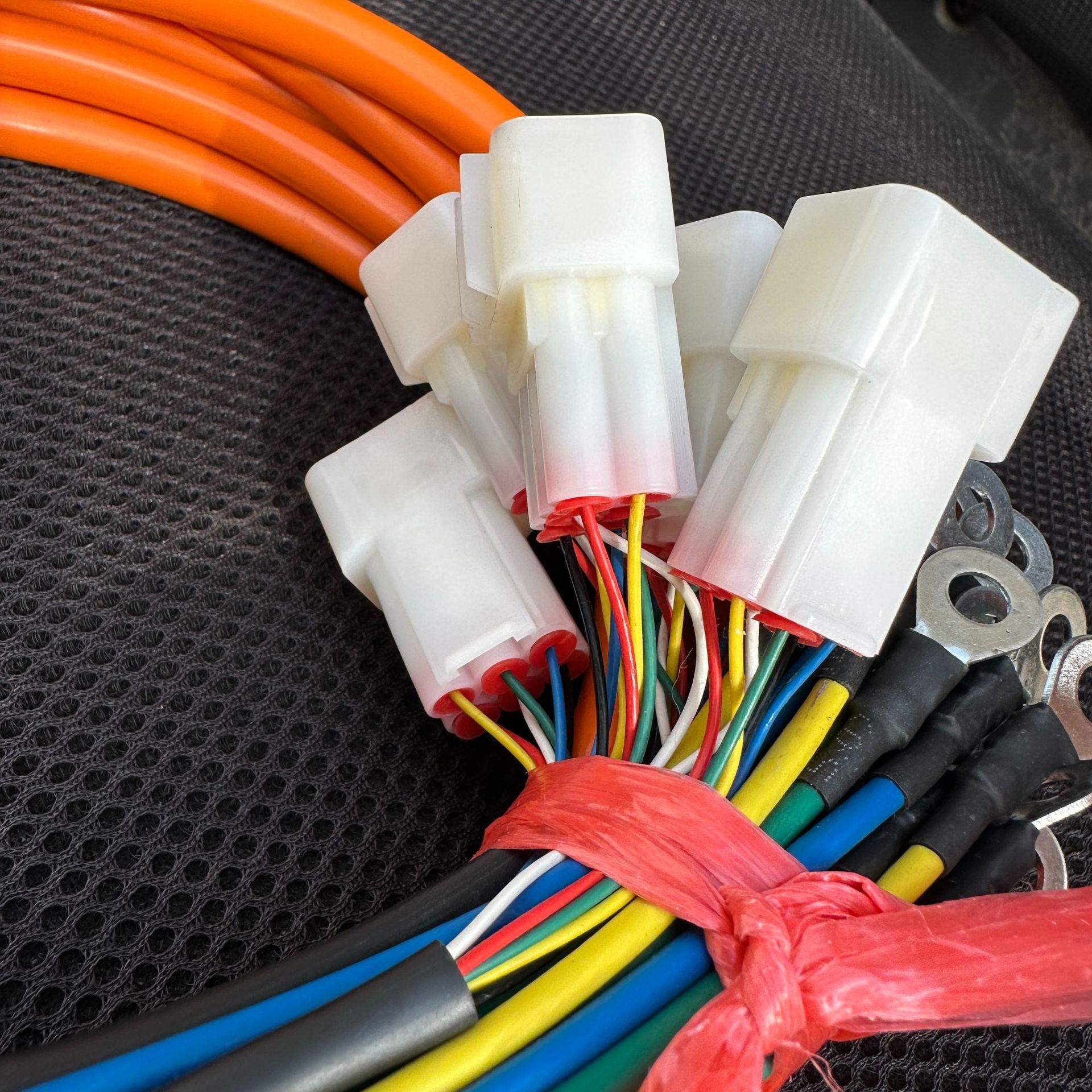 Motor Wire Terminal Processing, Plastic Shell Insert Waterproof Head, Please Contact Customer Service for Details