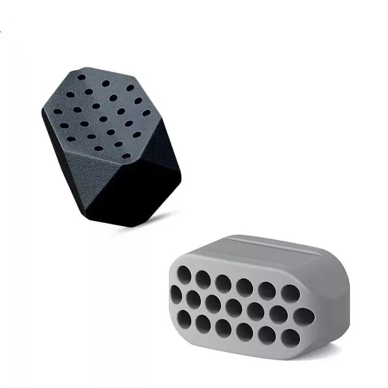 Hot sale cross border jaw exerciser face masseter muscle silicone exerciser plastic face masseter muscle ball jaw trainer