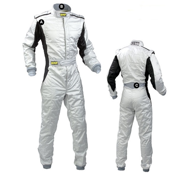Children's One-Piece Kart Support for Men and Women, Off-Road Breathable One-Piece Racing Suit with Interchangeable Labels, Woven