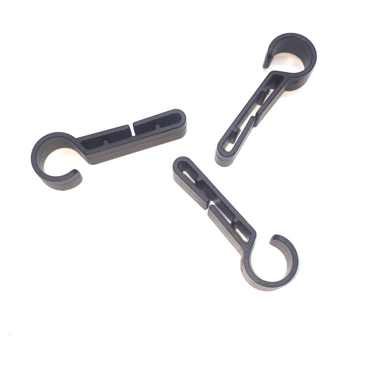 Factory wholesale safety helmet headlight buckle fixed non-slip buckle plastic hook headlight with Hook