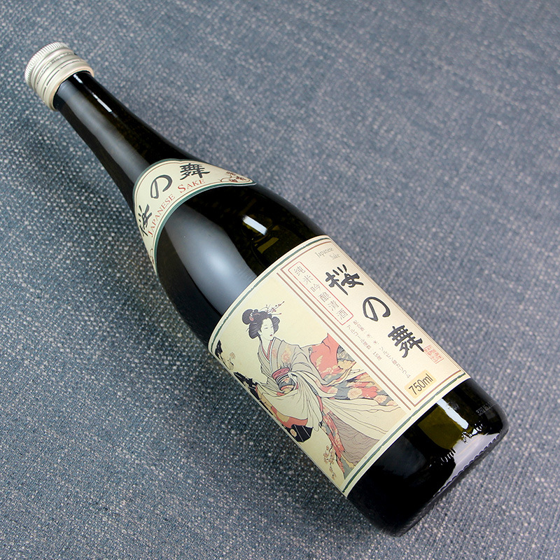 Sakura No Mai Junmai Junniwa Japanese Sake for Japanese Buffet Restaurants Wholesale [Japanese Cuisine] Domestic Refreshing