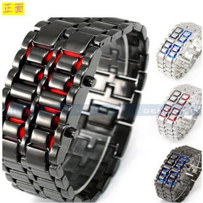 European and American personality creative lava led waterproof tide men's watch men's bracelet couple retro men's watch in stock wholesale