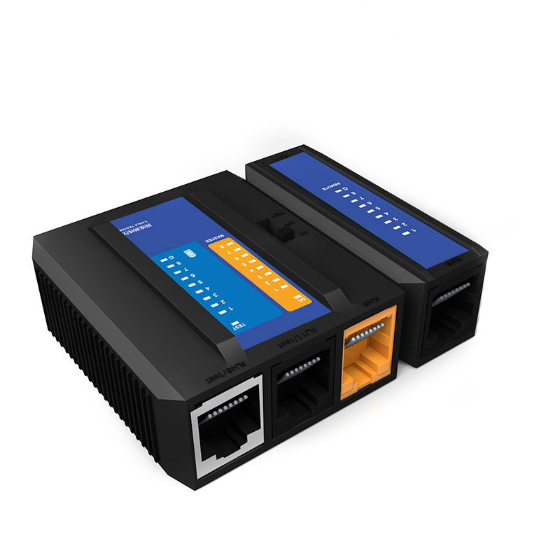 2-in -1 Multifunctional Network Cable Tester Measuring Wire Checker Network Cable Telephone Line Crystal Head Detection Fiber Finder