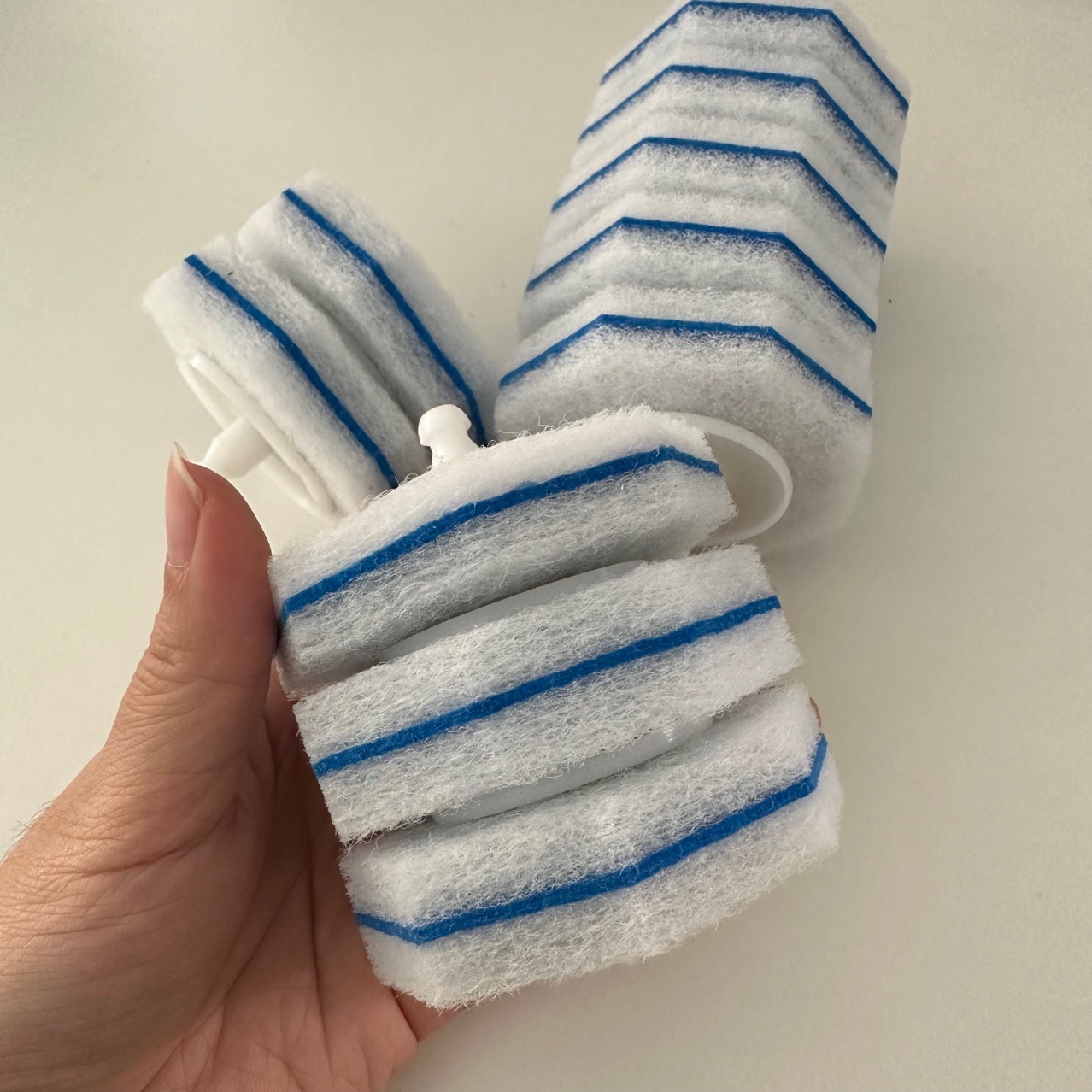 Disposable Toilet Brush for Household Use Without Dead Corners for Washing Toilets and Bathroom Fiber Replacement Brush for Sale in Stock