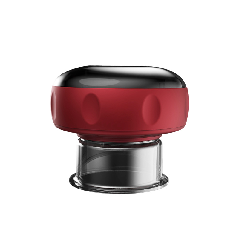 Intelligent vacuum cupping scraping instrument Meridian dredging massage instrument suction instrument electric breathing heating scraping instrument