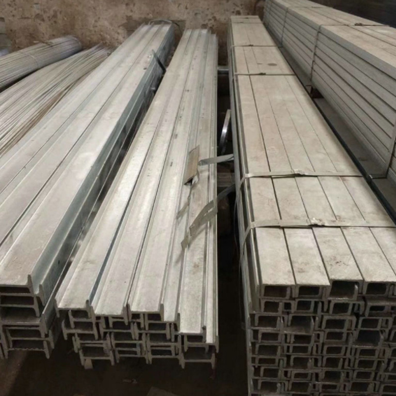 Hunan Spot Wholesale Channel Steel Galvanized Channel Steel Hot-Rolled Q235B Hot-Dip Galvanized Channel Steel for Curtain Walls with Large Quantity and Excellent Price