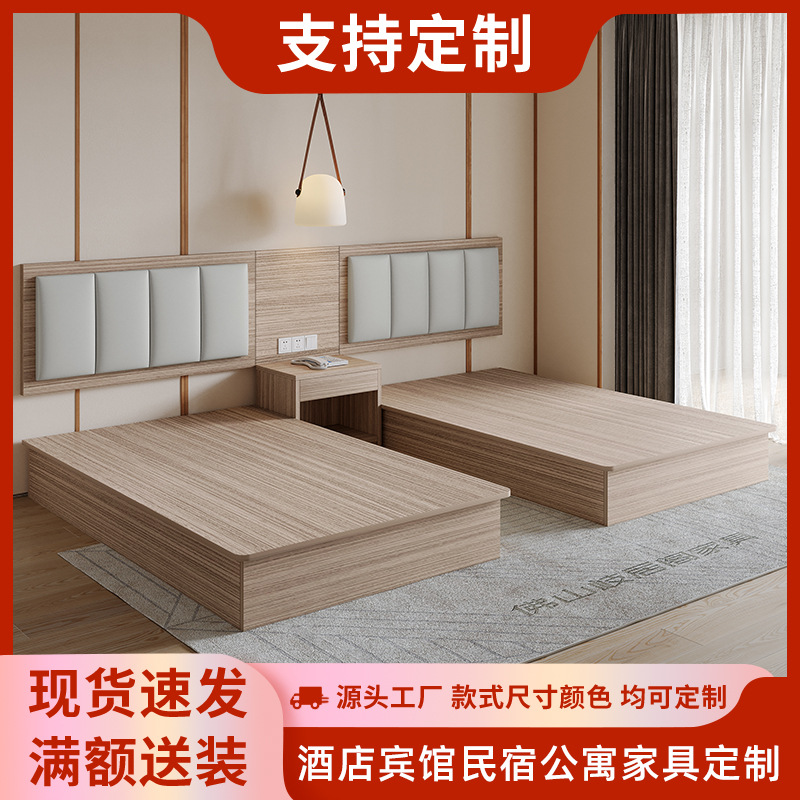 Hotel Furniture, Hotel Bed, Standard Room, Full Set of Single and Double Rooms, Guest Room, Special Apartment, Large Bed, B&B, Fast Hotel Bed