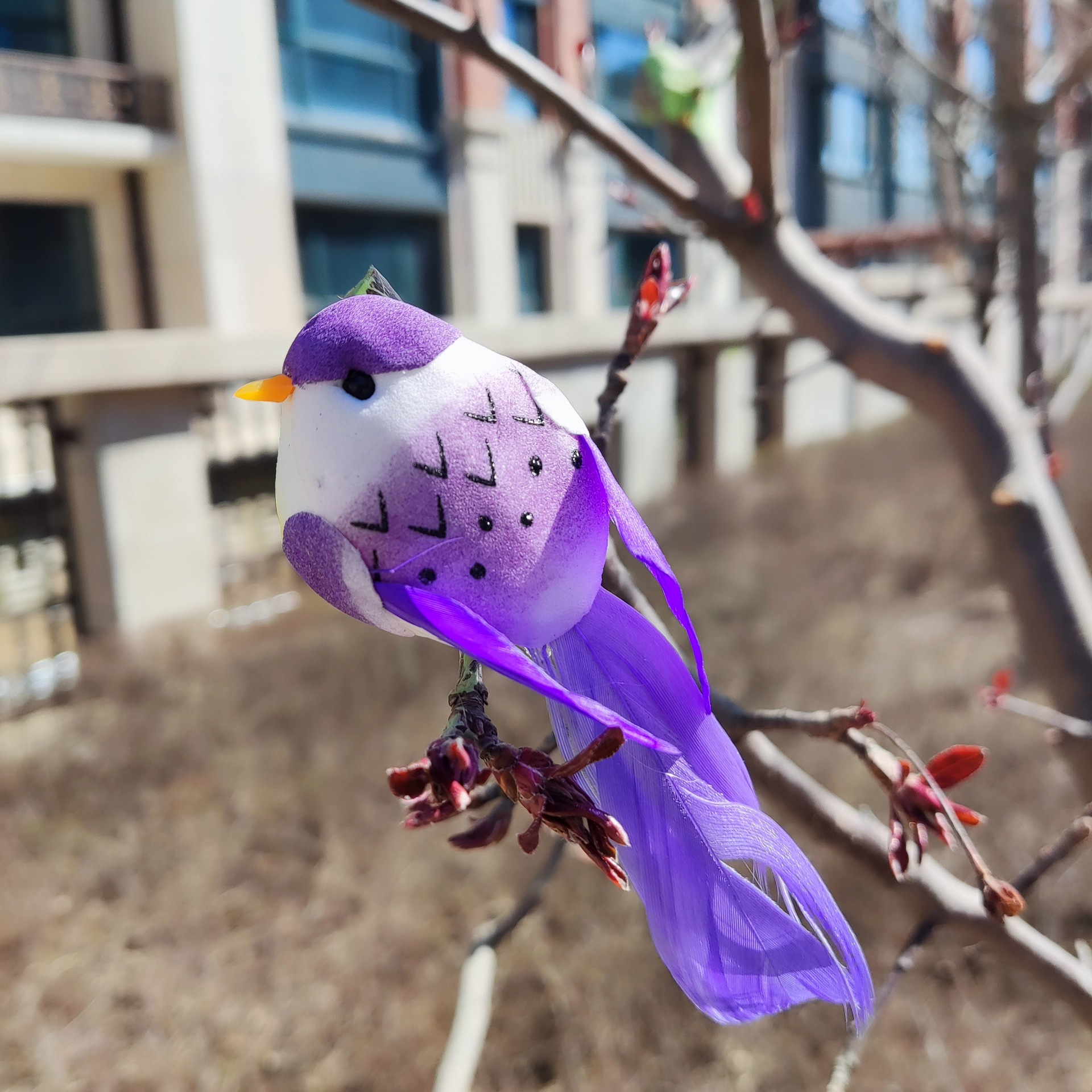 Simulated Feather Bird/Goldfish Bird/Prop Decoration Bird Manufacturer Supply Source Wholesale