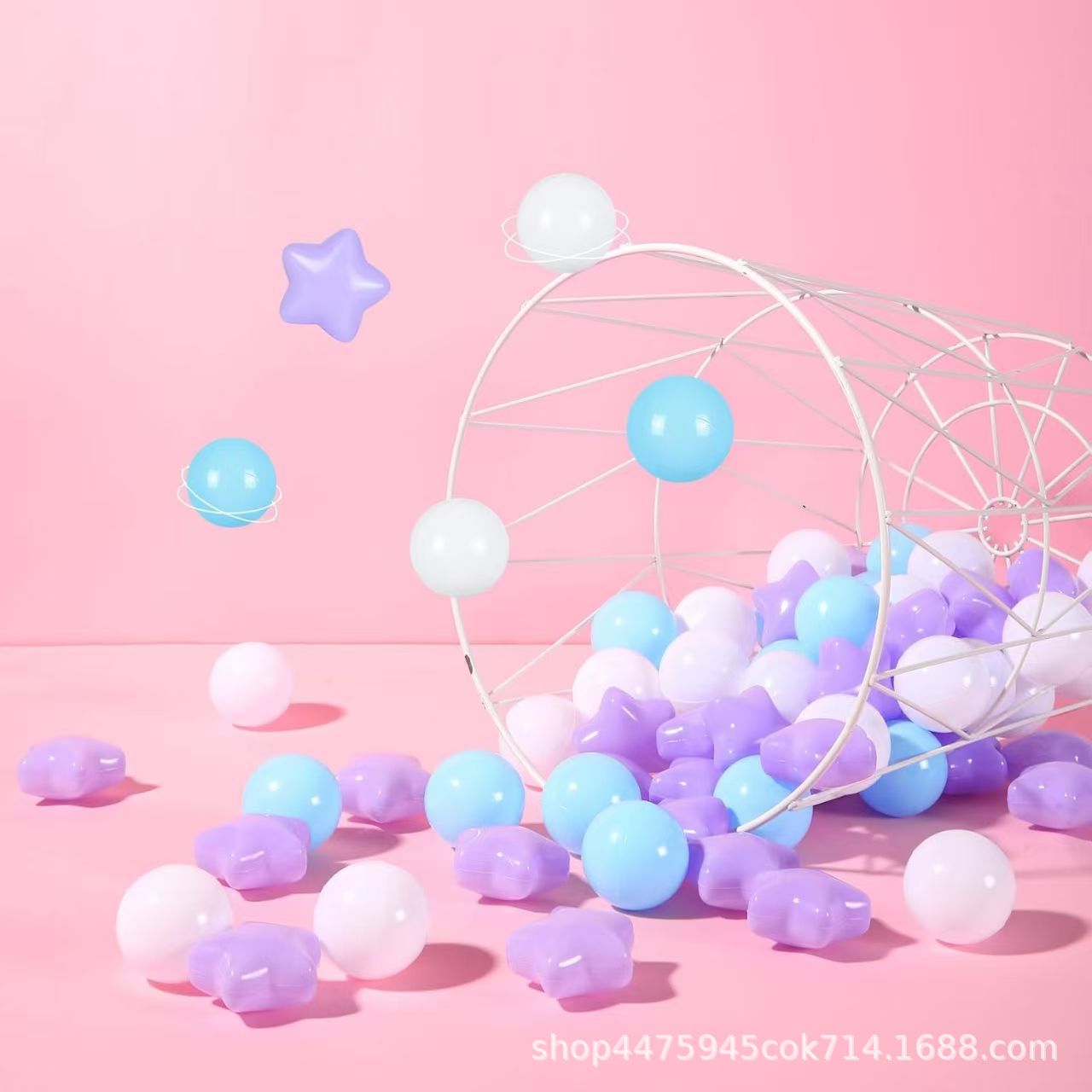 Five-Pointed Star Ocean Ball Chewable Baby Indoor Playground Infant Wave Ball Pool Star Toy Ball Educational