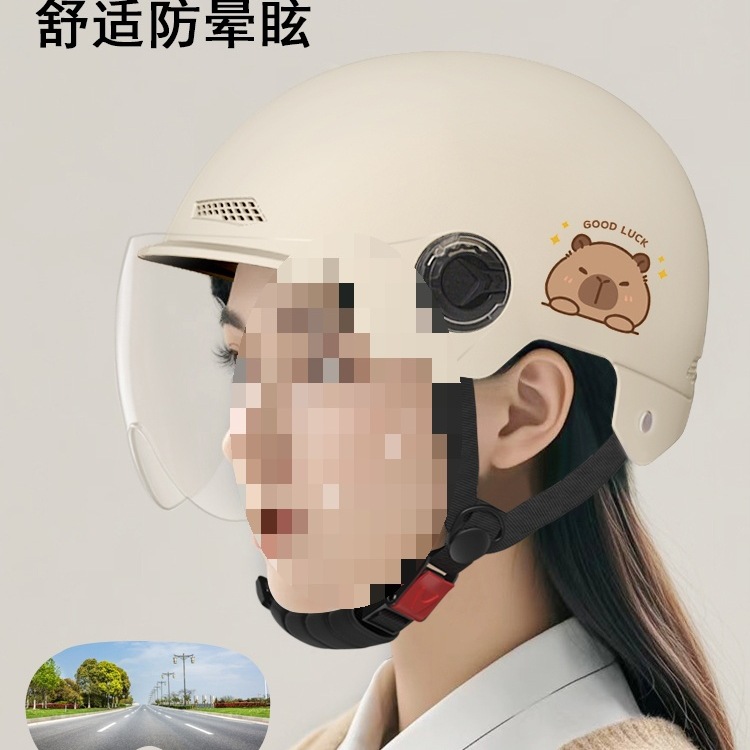 Сертифицированный шлем 3C для семьи, для детей, для мальчиков и девочек, электромобиль, для девочек 3-12 лет, летняя шляпа на все сезоны