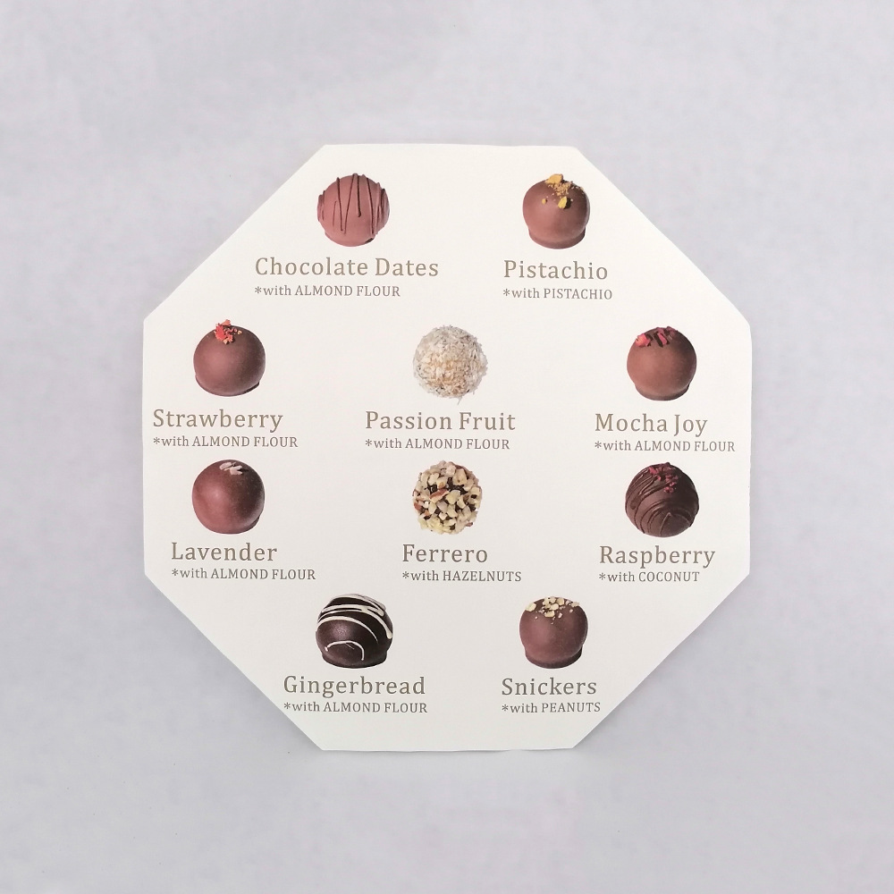 Five-layer chocolate shockproof paper pad wafer cushion paper food wafer paper chocolate cookie liner paper protection