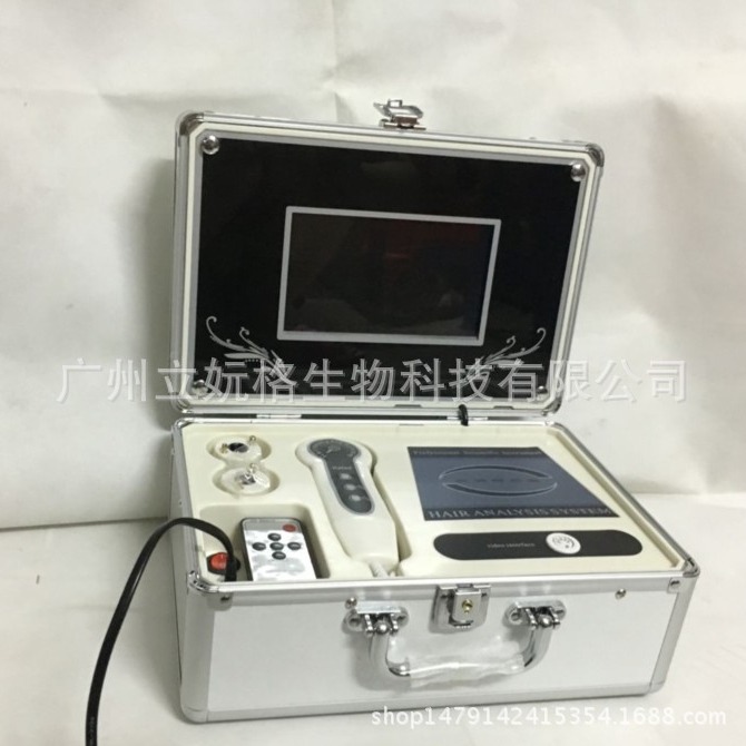 Коробочный тип 7 дюймов и 9 дюймов, тестер для детекции кожи и волос, детектор волосяных фолликулов для салонов красоты