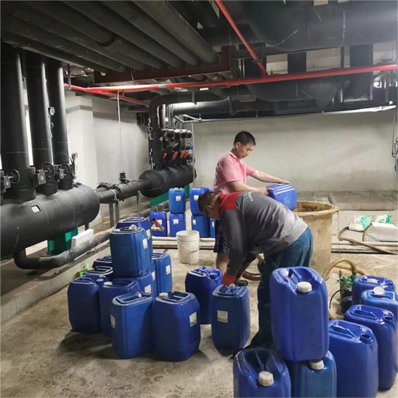 Large Central Air Conditioning Cleaning Service Central Air Conditioning Circulating Water System Cleaning