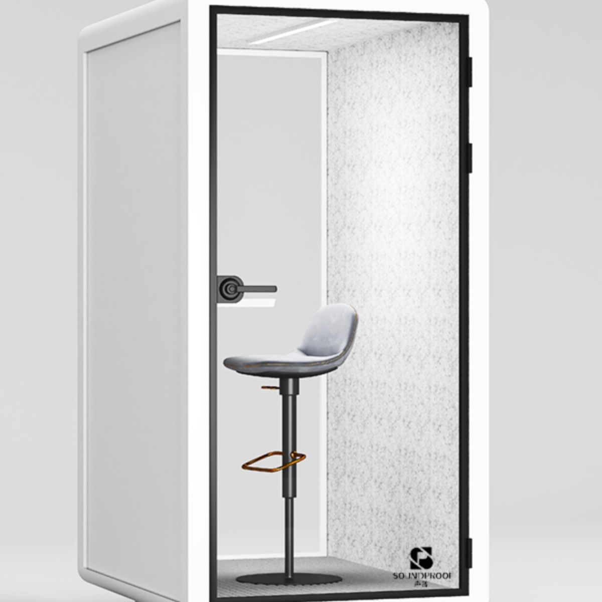 Home Soundproof Room Silent Warehouse Indoor Soundproof Phone Booth Silencer Cabin Mobile Live Broadcast Room Piano Room Drum Room