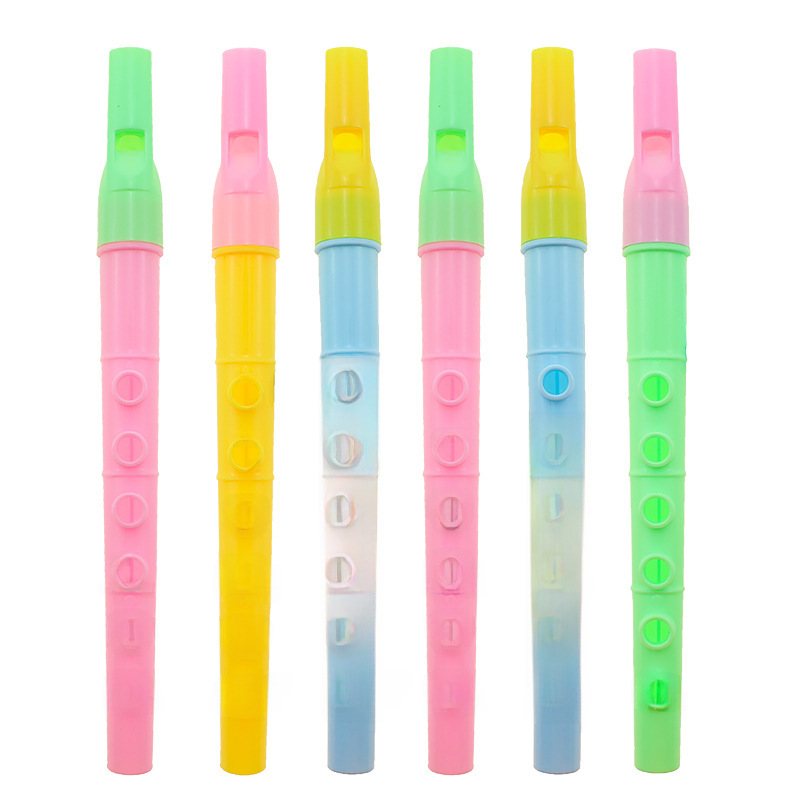 16cm Large Six-Hole Recorder Children's Musical Instrument 6-Hole Plastic Flute for Primary and Secondary School Students