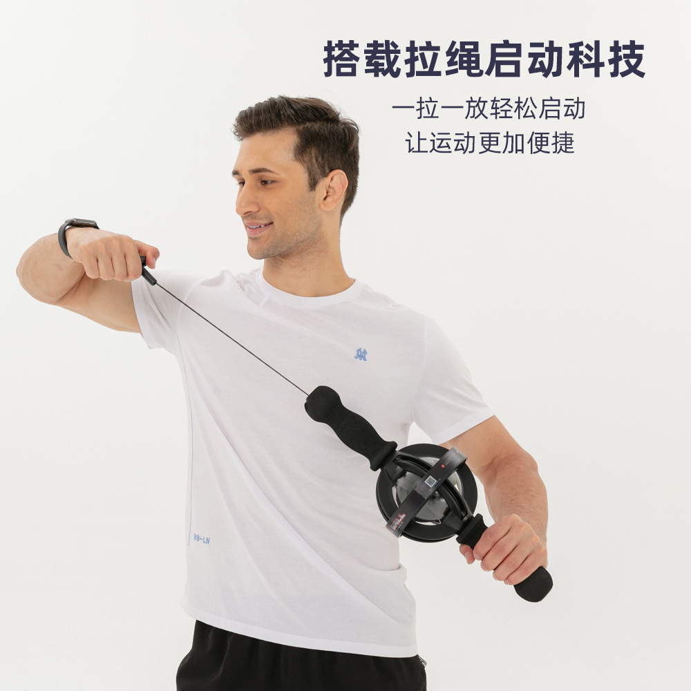 Cross-Border Gyro Arm Strength Device Metal Wrist Strength Trainer Handheld Arm Strength Muscle Wrist Ball Fitness Equipment