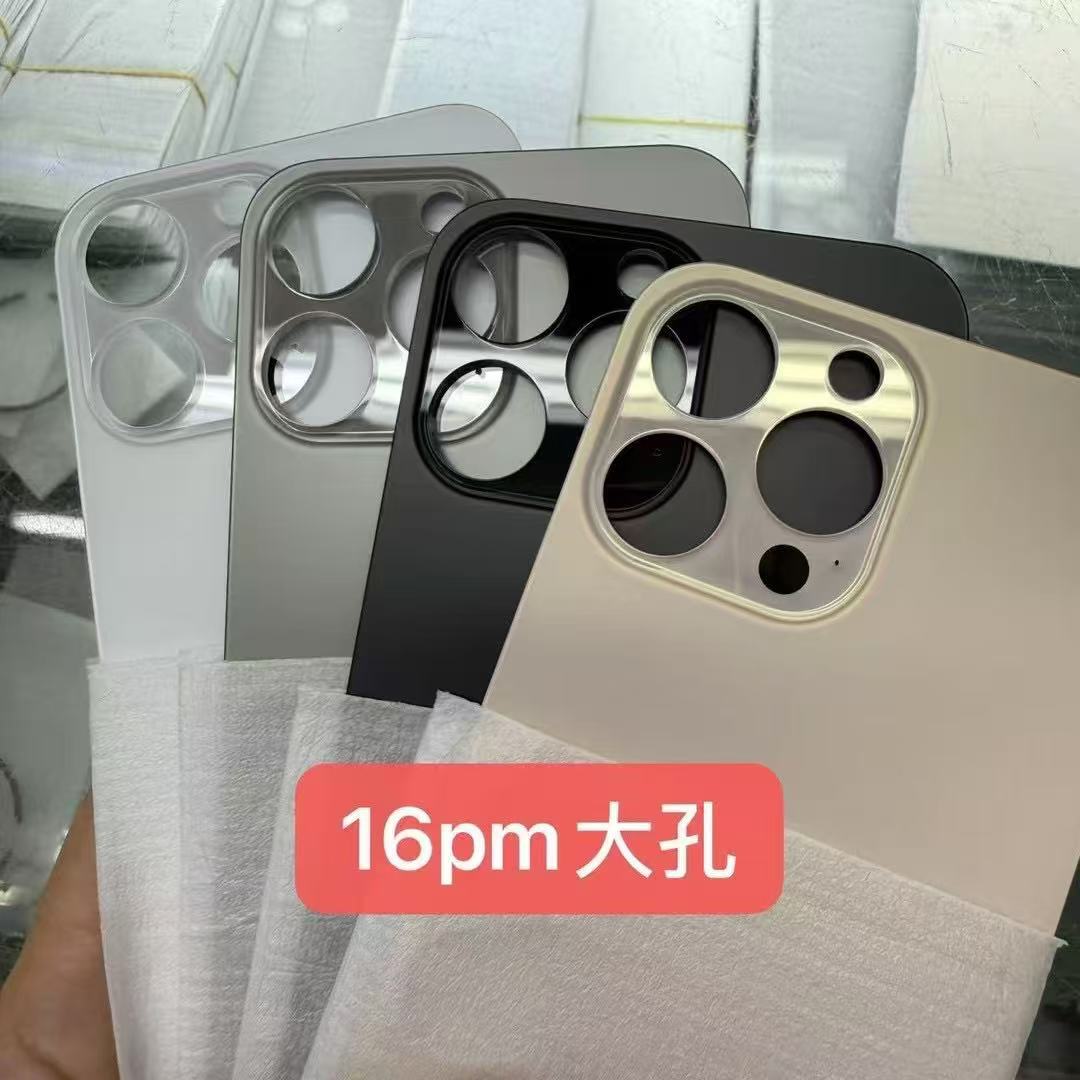 Disassembly-Free Large Hole Back Cover Glass Suitable for Apple X/11/12/1314/15/16 iPhone Back Glass
