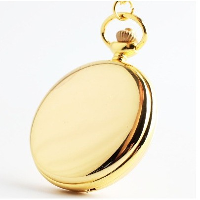 Manufacturer Sells Fashionable Green Antique Black Gold Glossy Retro Antique Pocket Watch Versatile Alloy Quartz Chain Pocket Watch
