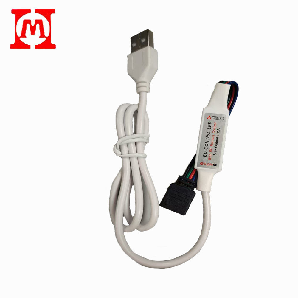 Led Light Strip 17-Key Rf Remote Control 5—24V Remote Control USB Dimmer Rgb Remote Control Rf17 Key